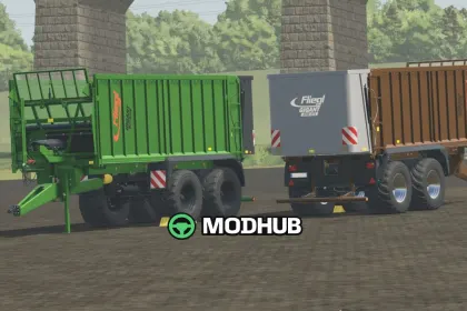 Причіп Fliegl ASW 271 V1.4 для FS25