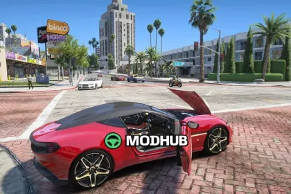 Aston Martin DBS GT Zagato для GTA 5 — 5
