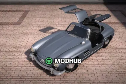 Mercedes-Benz SL300 Gullwing 1965 для GTA 5 — 2