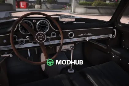 Mercedes-Benz SL300 Gullwing 1965 для GTA 5 — 5