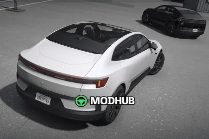 Polestar 4 2025 [Addon] для GTA 5 — 4
