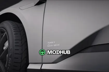 Polestar 4 2025 [Addon] для GTA 5 — 6