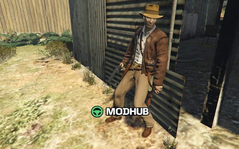 Skórka Indiana Jones DELUXE do GTA 5