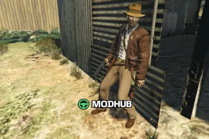 Skórka Indiana Jones DELUXE do GTA 5 — 2