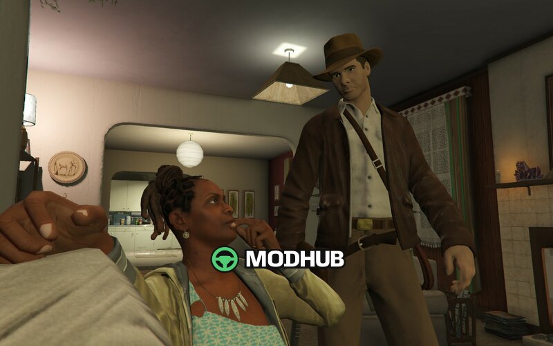 Skórka Indiana Jones DELUXE do GTA 5