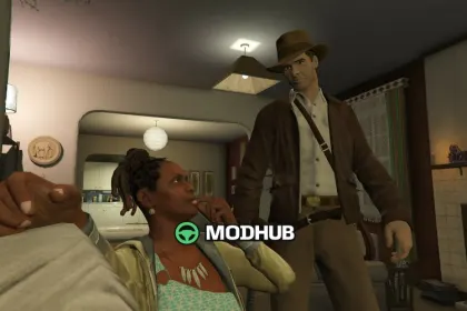Skórka Indiana Jones DELUXE do GTA 5 — 3