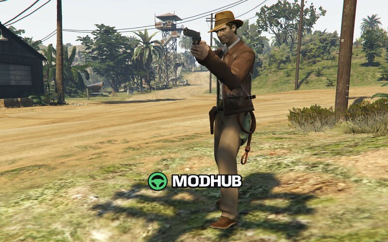 Skórka Indiana Jones DELUXE do GTA 5