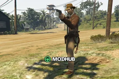 Skórka Indiana Jones DELUXE do GTA 5 — 4