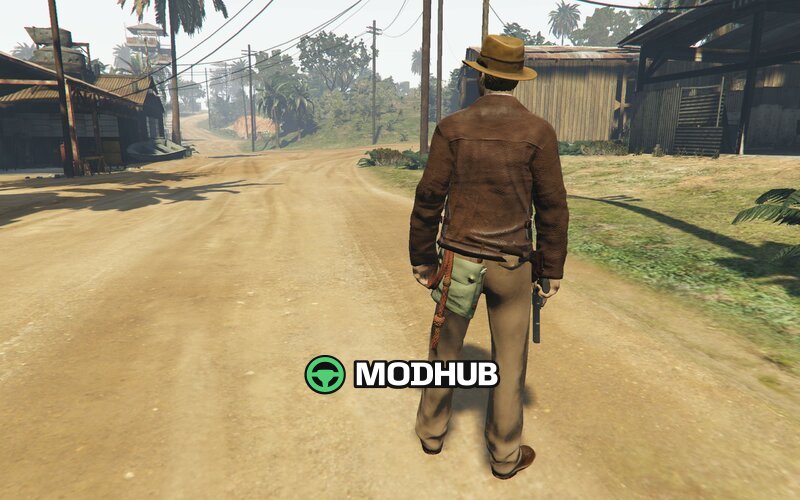 Skórka Indiana Jones DELUXE do GTA 5