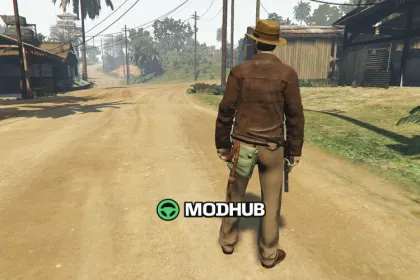 Skórka Indiana Jones DELUXE do GTA 5 — 5