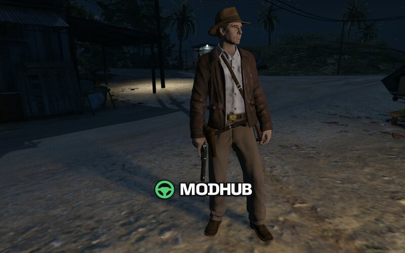 Skórka Indiana Jones DELUXE do GTA 5