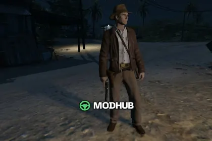 Skórka Indiana Jones DELUXE do GTA 5 — 6