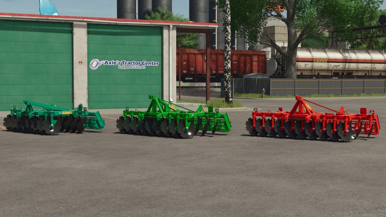 Ефективні Дискові Борони Bilotserkivmaz Disc Harrows AG — Точна Обробка Ґрунту у FS25