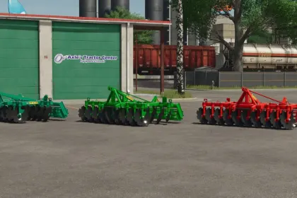 Ефективні Дискові Борони Bilotserkivmaz Disc Harrows AG — Точна Обробка Ґрунту у FS25 — 3