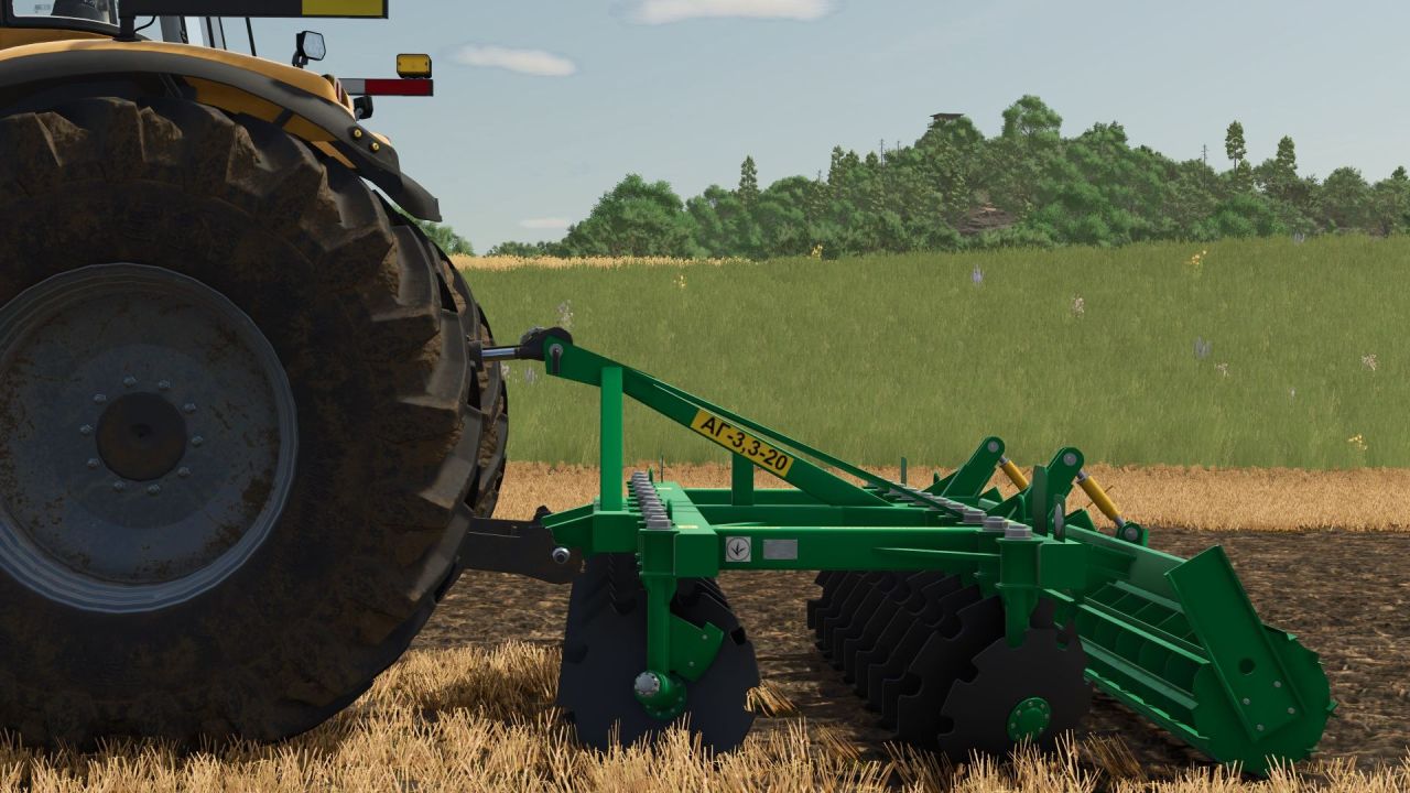 Ефективні Дискові Борони Bilotserkivmaz Disc Harrows AG — Точна Обробка Ґрунту у FS25