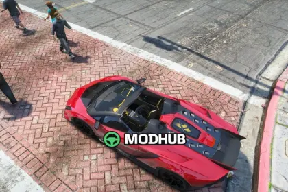 Lamborghini Autentica для GTA 5 — 4