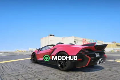 Lamborghini Autentica для GTA 5 — 5