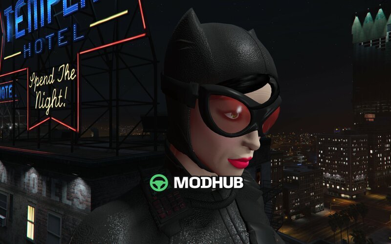 Скін-паки CATWOMAN 2 pack для GTA 5