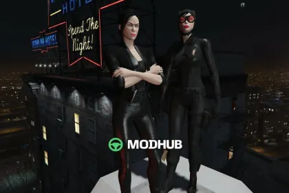 Скін-паки CATWOMAN 2 pack для GTA 5 — 3