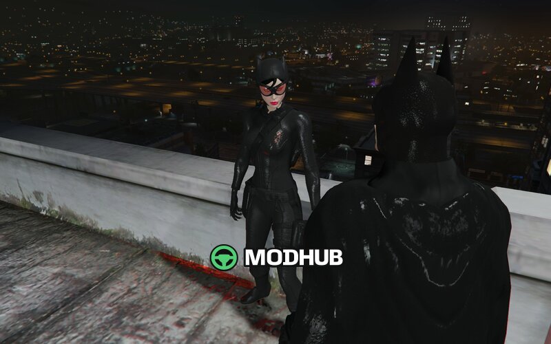 Скін-паки CATWOMAN 2 pack для GTA 5