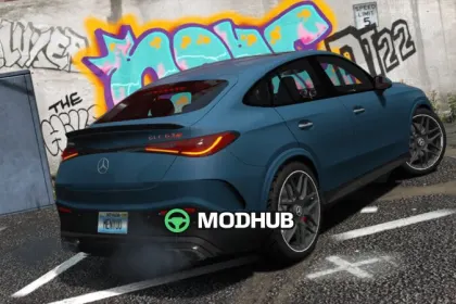 2024 Mercedes-Benz GLC 63S Coupe AMG [Add-On] для GTA 5 — 2
