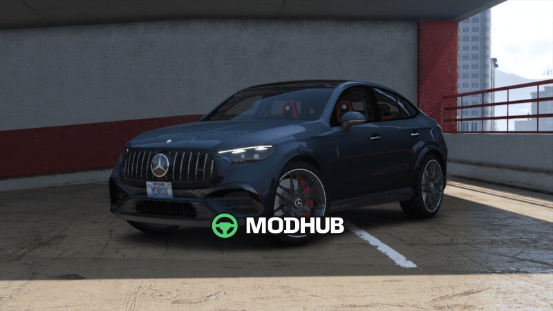 2024 Mercedes-Benz GLC 63S Coupe AMG [Add-On] для GTA 5