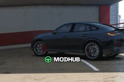 2024 Mercedes-Benz GLC 63S Coupe AMG [Add-On] для GTA 5 — 5