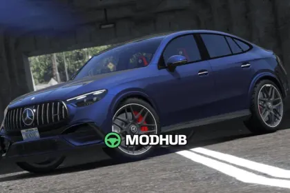 2024 Mercedes-Benz GLC 63S Coupe AMG [Add-On] для GTA 5 — 6