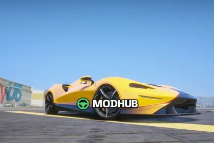 Автомобіль McLaren Elva для GTA 5 — 2