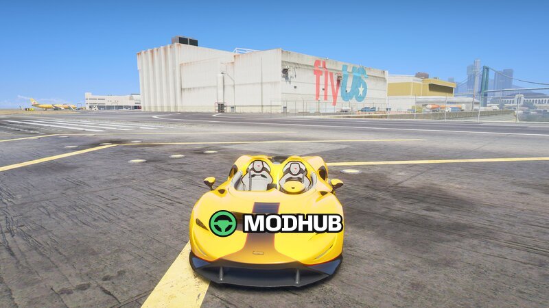 Автомобіль McLaren Elva для GTA 5