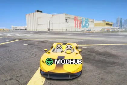 Автомобіль McLaren Elva для GTA 5 — 6