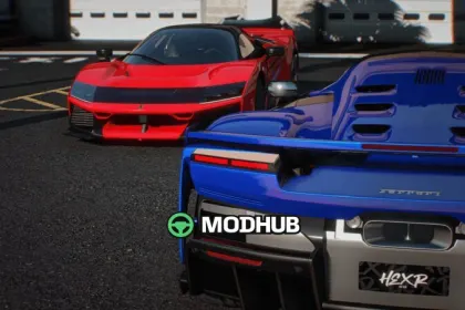 Ferrari F80 з анімованим спойлером для GTA 5 — 2