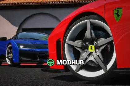 Ferrari F80 з анімованим спойлером для GTA 5 — 3
