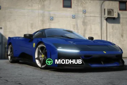 Ferrari F80 з анімованим спойлером для GTA 5 — 5