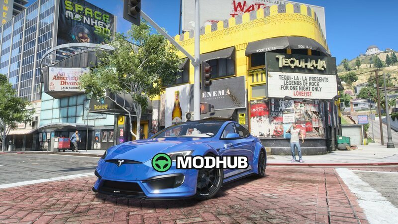 Tesla Model S Prior Design для GTA 5