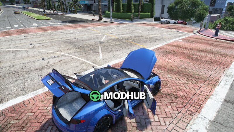 Tesla Model S Prior Design для GTA 5