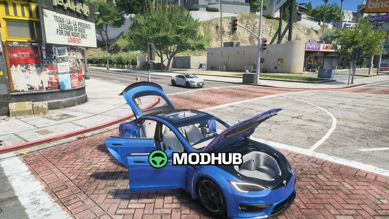 Tesla Model S Prior Design для GTA 5