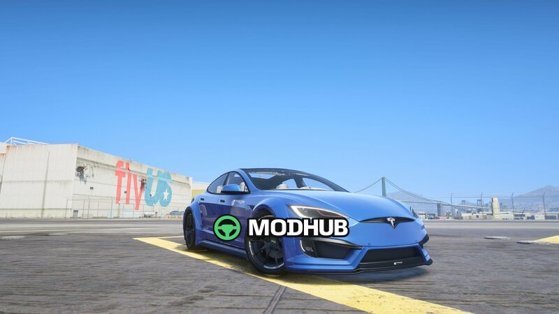 Tesla Model S Prior Design для GTA 5