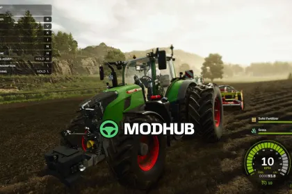 Мод на Інтерфейс/Бортовий комп’ютер Trip Computer v1.0.0.0 для Фермер Симулятор 25