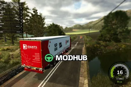 Мод на Інтерфейс/Бортовий комп’ютер Trip Computer v1.0.0.0 для Фермер Симулятор 25 — 3