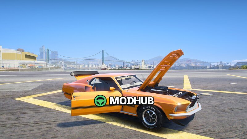 Ford Mustang Mach 1 428 Cobra Jet для GTA 5
