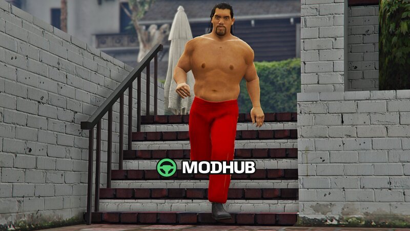 Пед The Great Khali [Add-On Ped] для GTA 5