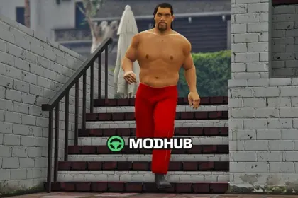 Пед The Great Khali [Add-On Ped] для GTA 5 — 2