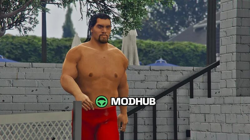 Пед The Great Khali [Add-On Ped] для GTA 5