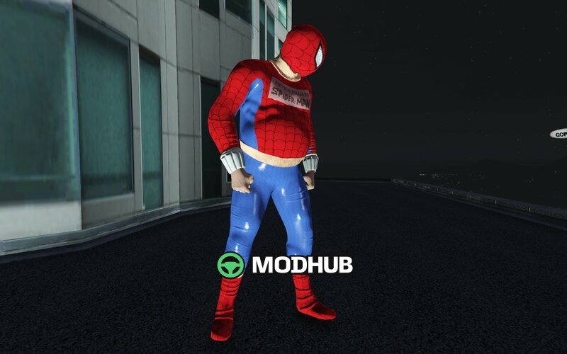 SPIDER MAN Fat — Earth X для GTA 5