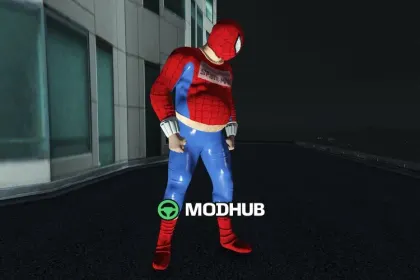 SPIDER MAN Fat — Earth X для GTA 5 — 2