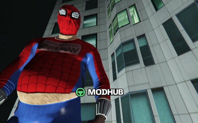 SPIDER MAN Fat — Earth X для GTA 5