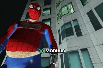 SPIDER MAN Fat — Earth X для GTA 5 — 3