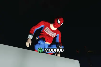 SPIDER MAN Fat — Earth X для GTA 5 — 5