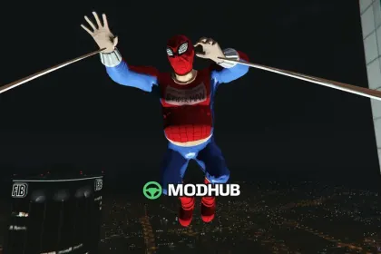 SPIDER MAN Fat — Earth X для GTA 5 — 6